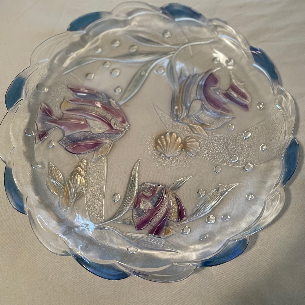 Mikasa Glass Platter